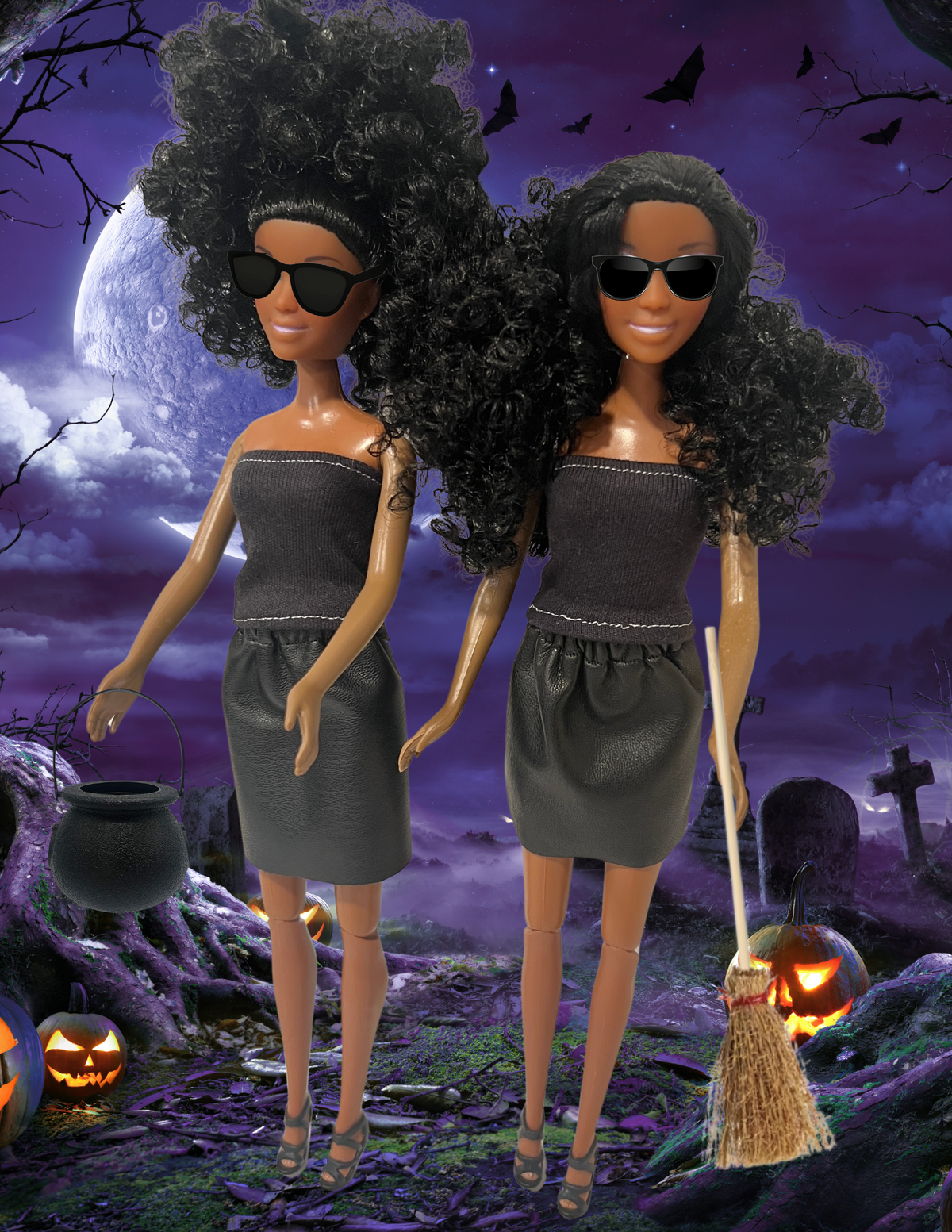 Halloween Dolls Twin Pack  w/ Slime ‘Limited Edition’