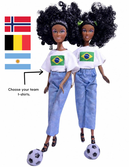 Soccer Dolls Twin Pack ‘Limited Edition’